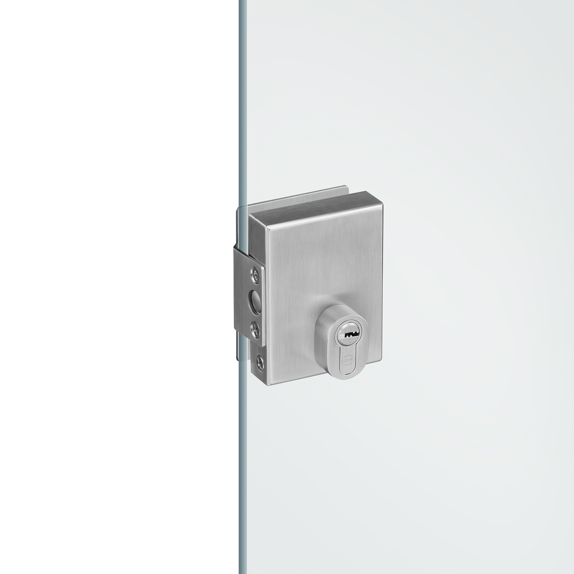 IN.81.130 Clamp-On Glass Door Lock – Proline Hardware | Architectural ...