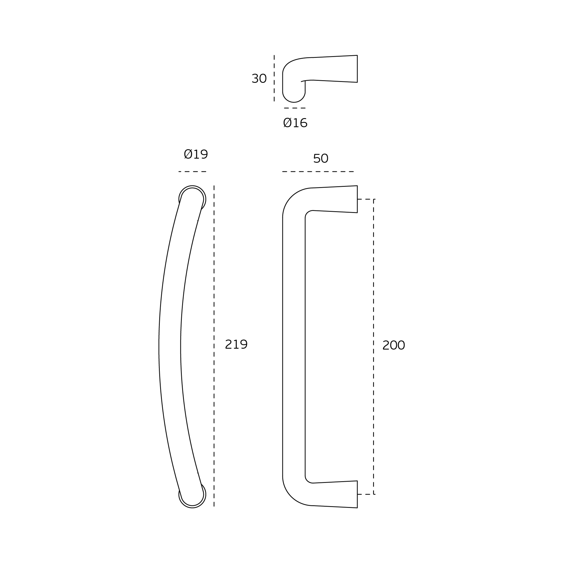 JNF Pull Handles Proline Hardware Architectural Hardware Trade